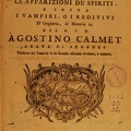 Calmet Agostino (1756)